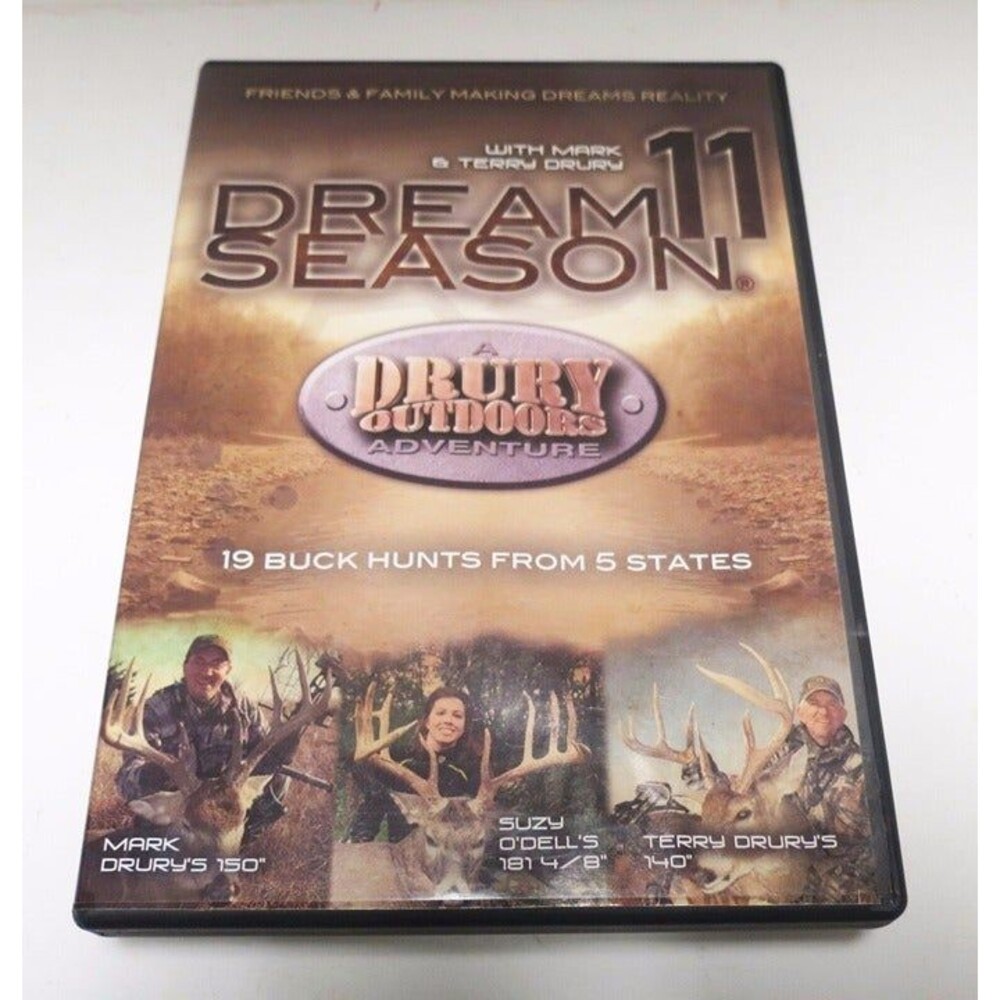 Dream Season 11 Drury Outdoors Adventure 19 Buck Hunts Mary & Terry Drury DVD